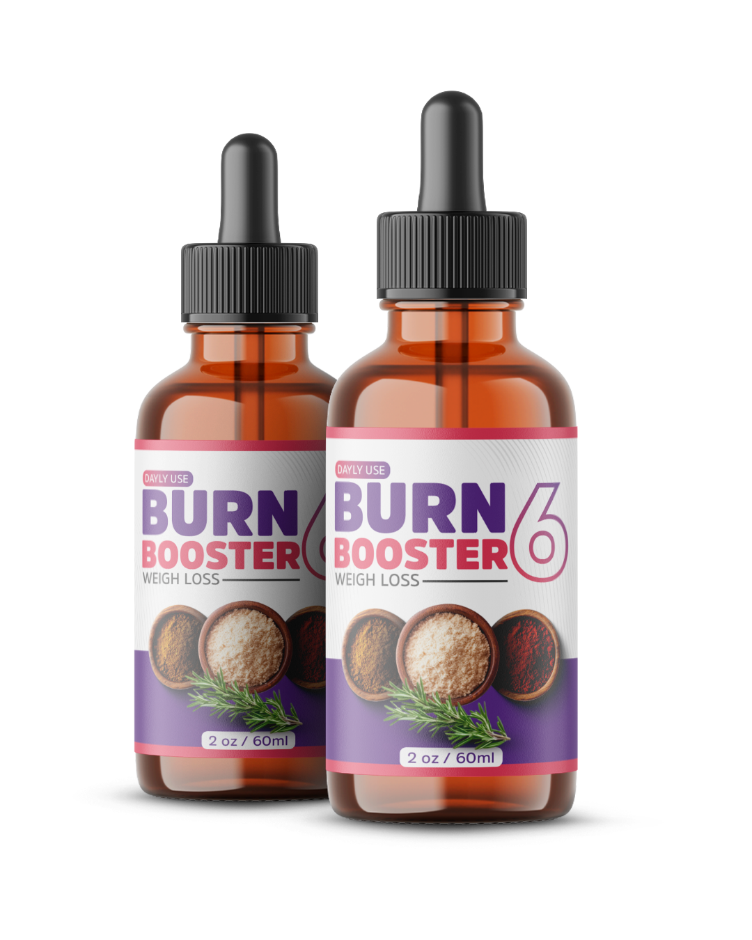 BurnBooster6 -  Accelerated Fat Burning Results (2-Bottle Kit)