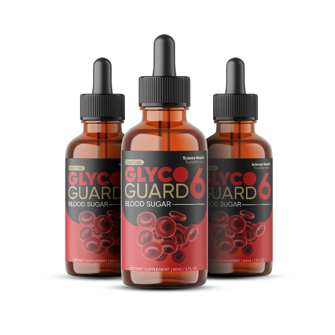 GlycoGuard6 – Effective Blood Sugar Support (3-Bottle Kit)