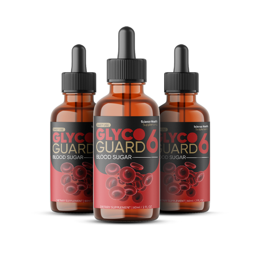GlycoGuard6 – Effective Blood Sugar Support (3-Bottle Kit)